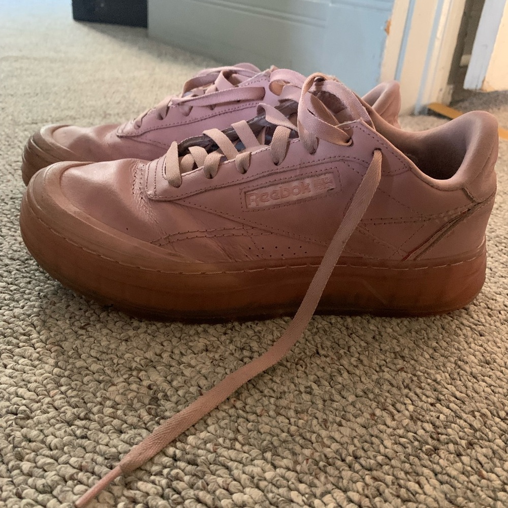 Pink Reebok Sneakers - Picture 3 of 4